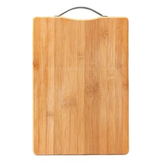 Bamboo Cutting Board Brown Wood 30 x 20 CM